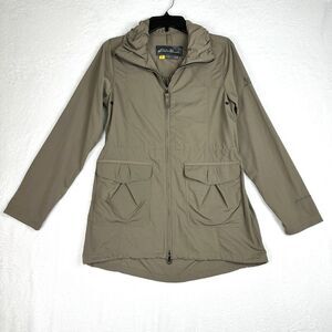 Eddie Bauer Travex Windbreaker Jacket Women's XS Kakhi Storm Repel